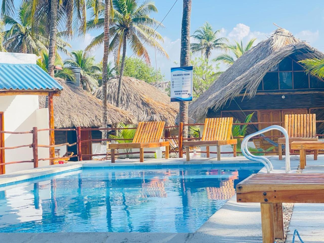 Ecohotel Kocoluu San Bernardo del Viento Buitenkant foto